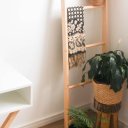 Ver imagem 2 de Escada de Madeira Pinus Decorativa Toalheiro - 155 X 45 Cm