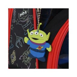 Mochila de Rodinhas com Alça Luxcel Toy Story Preto - 3
