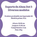 Ver imagem 7 de Suporte de Alexa para Echo Dot 3 "panda"