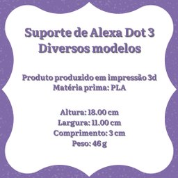 Suporte de Alexa para Echo Dot 3 "panda" - 7