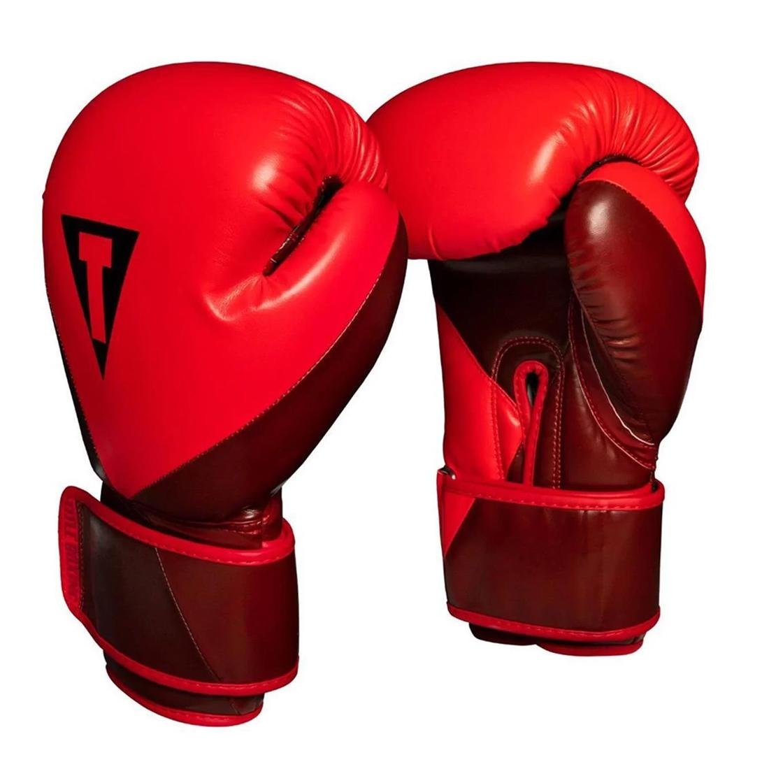 Luva de Boxe e Muay Thai Prime Heavy Bag Gloves 16OZ Title Vermelho - 5