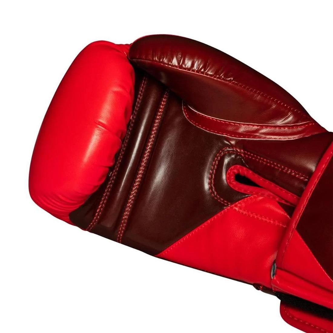 Luva de Boxe e Muay Thai Prime Heavy Bag Gloves 16OZ Title Vermelho - 4