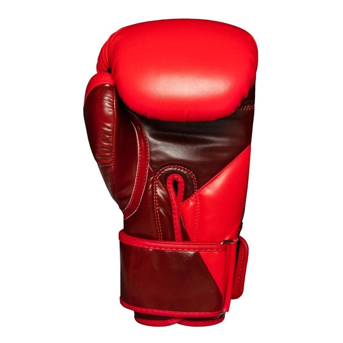 Luva de Boxe e Muay Thai Prime Heavy Bag Gloves 16OZ Title Vermelho - 3