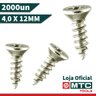 PARAFUSO CABEÇA CHATA PHILIPS MADEIRA MDF 4,0 X 12 2000 PÇS - 2