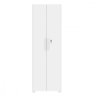 Armário Multiuso Notável Nt4020 2 Portas com Chave Branco Brilho - 6