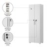 Armário Multiuso Notável Nt4020 2 Portas com Chave Branco Brilho - 5