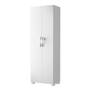 Ver imagem 1 de Armário Multiuso Notável NT4020 2 Portas com Chave Branco Brilho