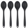 Colher de Silicone Preta Grande | 04 Un - 1