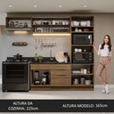 Ver imagem 6 de Armário de Cozinha Completa 270cm Rustic Stella Madesa 08