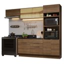Ver imagem 3 de Armário de Cozinha Completa 270cm Rustic Stella Madesa 08