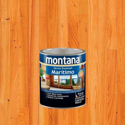 Montana Verniz Maritimo Natural Brilhante 0,9l