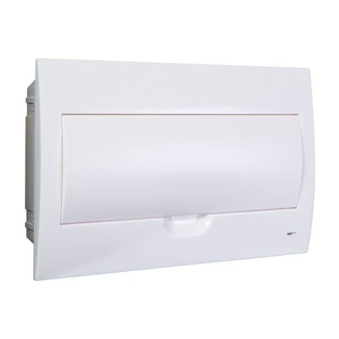 Quadro de Distribuição Margirius Qde-18 de Embutir para 18 Polos Branco