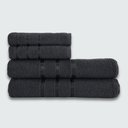 Ver imagem 1 de Jogo de Toalha 4 Peças Verona Luxo Beka 100% Algodão Preto