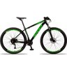 Bicicleta 29 Raider Z3x Pro 27v Preto+verde - 10