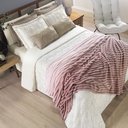Ver imagem 2 de Cobertor Coberta Fluflu Queen Ultrasoft Alto Relevo Dupla Face - Pancake