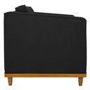 Ver imagem 5 de Poltrona Decorativa Europa Suede Preto
