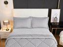 Ver imagem 1 de Coberdrom de Plush Antialérgico 100% Poliéster Queen 240x260cm - Cinza