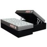Conjunto Box Baú Solteiro: Colchão Espuma Orthoflex D23 Comfortpedic + Base Crc Suede Black(88x188 - 1