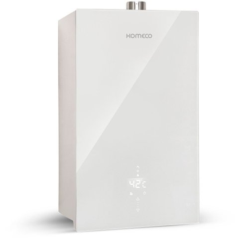 Aquecedor de Água a Gás Komeco 26 Litros Ko 26wh Decor Glp Branco com Wifi