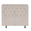 Ver imagem 1 de Cabeceira para Cama Box Casal 1,60 Cm Brenda- Luxo House Cor:bege