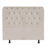 Cabeceira para Cama Box Casal 1,60 Cm Brenda- Luxo House Cor:bege - 1