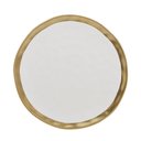 Ver imagem 1 de Prato Raso Wolff Dubai de Porcelana Branco 25 cm