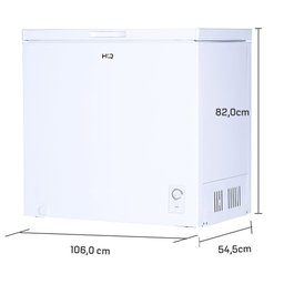 Freezer e Conservador Horizontal Hq 260 Litros Branco Hq-260cfh 110v - 4