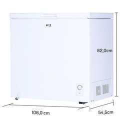 Freezer e Conservador Horizontal Hq 260 Litros Branco Hq-260cfh 110v - 4