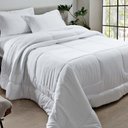 Ver imagem 1 de Edredom Solteiro 300 Fios Satinée Liso - Kacyumara Branco