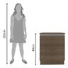 Balcão Armário de Cozinha 60 cm 1 Porta Rustic Glamy Madesa - 7
