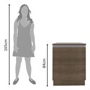 Ver imagem 7 de Balcão Armário de Cozinha 60 cm 1 Porta Rustic Glamy Madesa