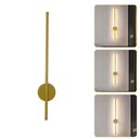 Ver imagem 3 de Luminária de Parede Interna Arandela Led 14w Linea Dourada Moderna com 3 Cores de Luz Bivolt