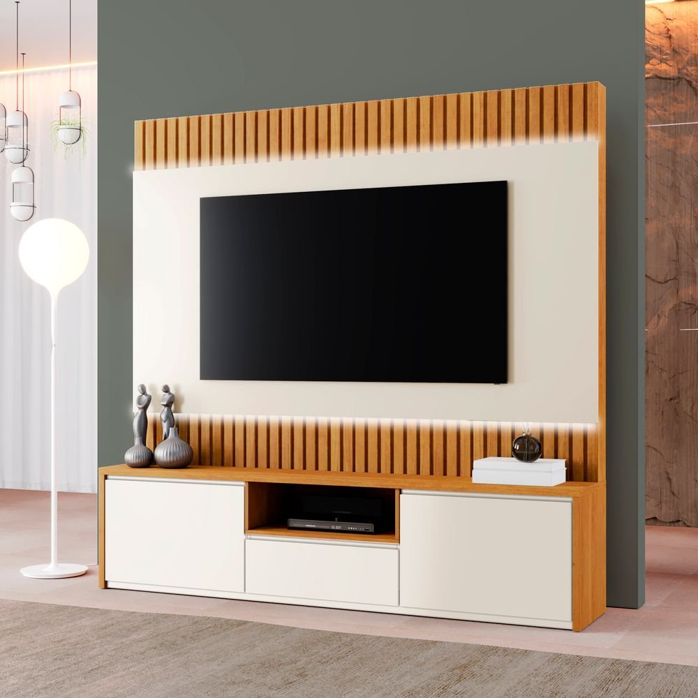 Home Aurora 180 com Led Mavaular Naturalle/off White - 6