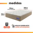 Ver imagem 4 de Cama Box Queen Colchão Ortopédico Magnus Molas Superlastic Pillow Top Hip Sleep