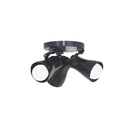 Ver imagem 1 de Spot Sobrepor Triplo 3 Alpha Direcionável E27 Preto
