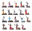 Ver imagem 1 de Kit 19 Orixás da Umbanda Estatuetas Porta Vela Resina 15 Cm