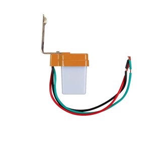 Kit 5 Relé Fotoelétrico Cinza com Base Bivolt 6a Foxlux