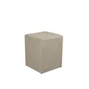 Ver imagem 2 de Kit 01 Namoradeira Opala 02 Puff Quadrado 02 Almofadas Bege