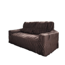 Ver imagem 1 de Capa para Sofá Retrátil e Reclinável 4 Lugares Cor Marrom