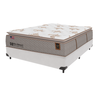 Cama Box Branco e Colchão Casal Ritz Resort Pillow High Tech Sealy - 1
