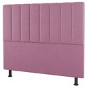 Ver imagem 7 de Kit Cabeceira e Baú Cama Box Casal Cora 140cm Suede Rosa - Desk Design