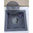 Ver mais imagens de Ralo Quadrado Base PVC 10X10 Tampa Oculta