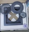 Ver imagem 6 de Ralo Quadrado Base PVC 10X10 Tampa Oculta