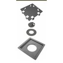 Ver imagem 4 de Ralo Quadrado Base PVC 10X10 Tampa Oculta