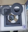 Ver imagem 7 de Ralo Quadrado Base PVC 10X10 Tampa Oculta