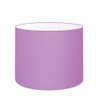 Cúpula em Tecido Cilindrica Abajur Luminária 50x30cm Lilás - 1