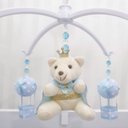 Ver imagem 4 de Mobile para Berço Musical Giratório Príncipe Balão Azul