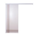 Ver imagem 3 de Porta de Correr Branco Prime Frisada F06 210x100
