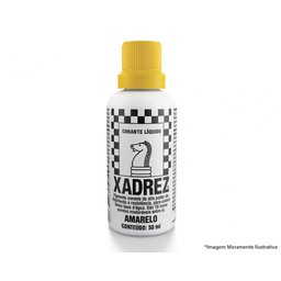 Corante Liq Xadrez Extra 50ml Amarelo C/12pcs - 1