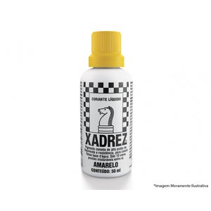 Corante Liq Xadrez Extra 50ml Amarelo C/12pcs